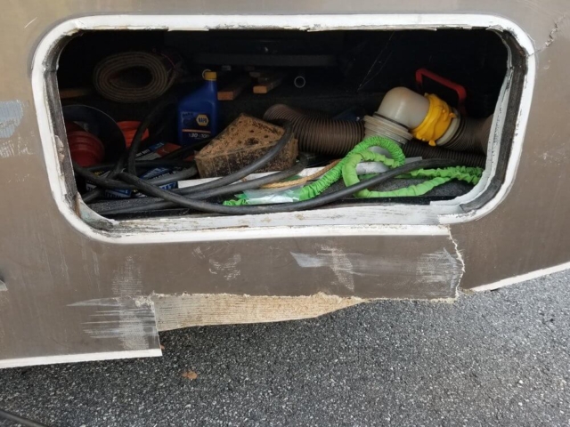 RV storage door repair around Birmingham, Alabama