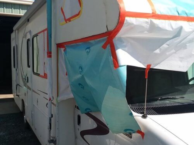 Motorhome collision damage repair in Birmingham, Alabama