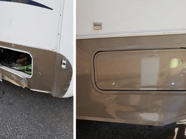 RV Collision Damage Repair around Birmingham, AL