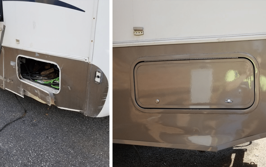 RV Collision Damage Repair around Birmingham, AL